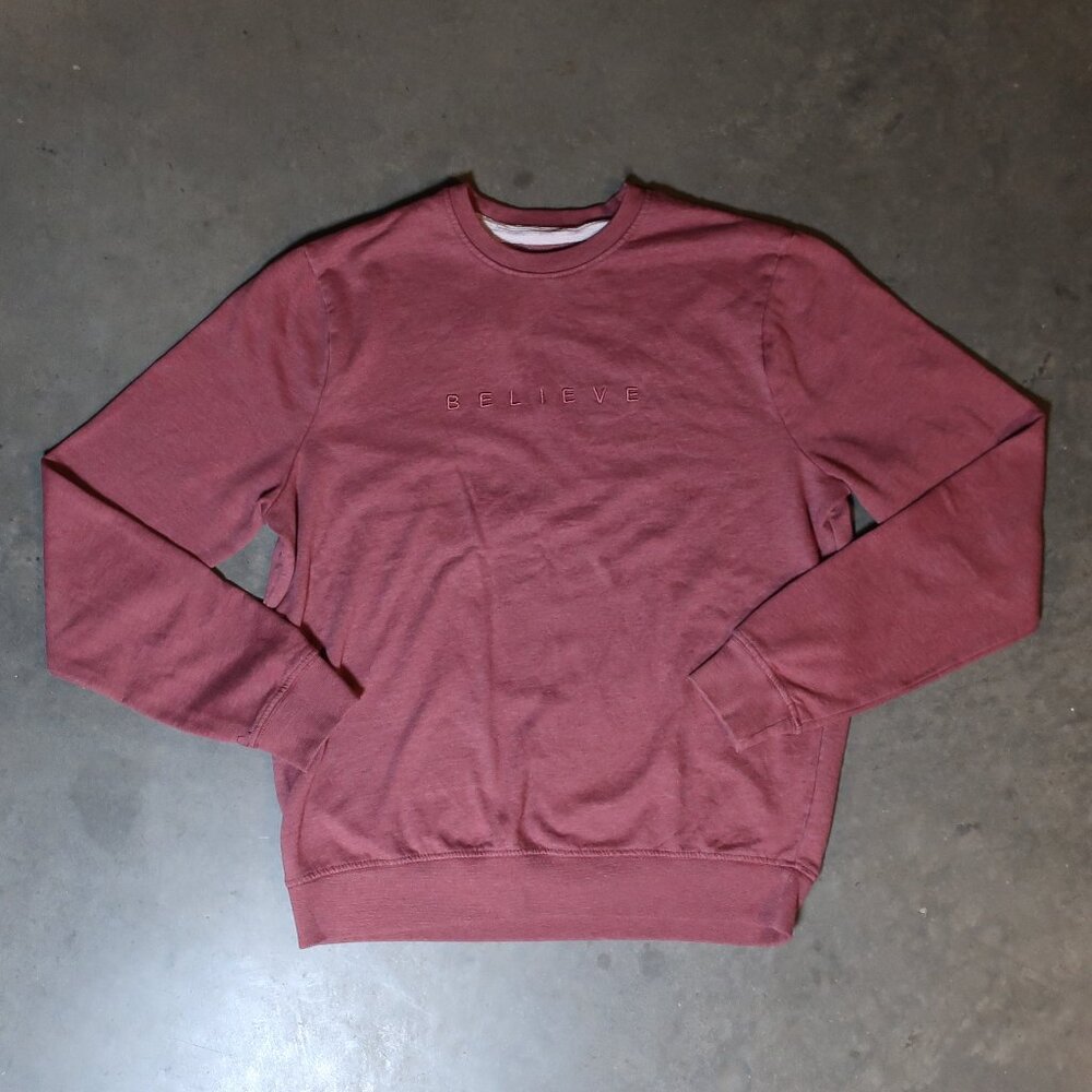 San Francisco Work Shirts. Women's Small. Crewneck Sweatshirt. Red.